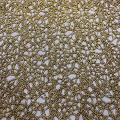 Swirl Chain Lace Table Runner in Gold