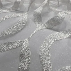 Tabriz Organza Table Linen in White