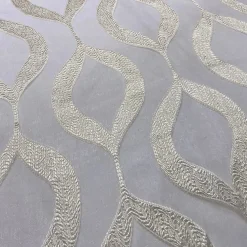 Tabriz Organza Table Runner in Ivory