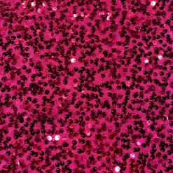Taffeta Sequins Table Linen in Fuchsia
