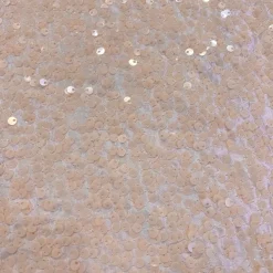 Taffeta Sequins Table Linen in Blush Transparent