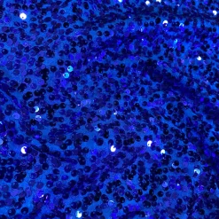Taffeta Sequins Table Runner in Royal
