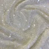 Taffeta Sequins (w/ Poly Lining) Table Napkin in Ivory
