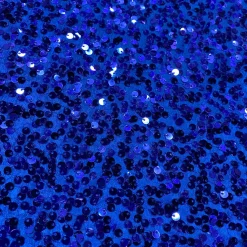 Taffeta Sequins (w/ Poly Lining) Table Napkin in Royal