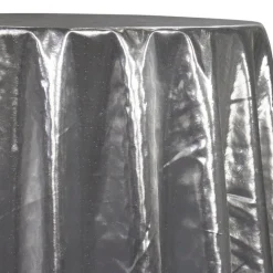 Tissue Lame Table Linen in Silver