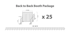 Trade Show Back-to-Back Booths