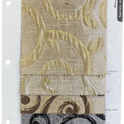 Tuscany Jacquard (Reversible) Table Linen in Brown and Taupe