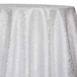 Twinkle Tensil Table Linen in White