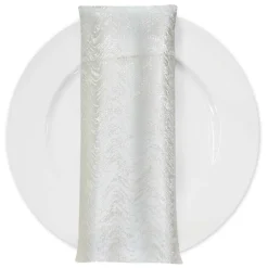 Twinkle Tensil Table Napkin in Ivory