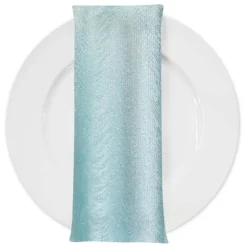 Twinkle Tensil Table Napkin in Teal Green