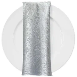 Twinkle Tensil Table Napkin in Silver