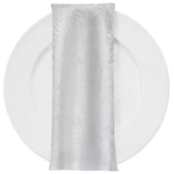 Twinkle Tensil Table Napkin in White
