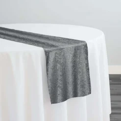 Twinkle Tensil Table Runner in Charcoal