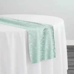 Twinkle Tensil Table Runner in Teal Green