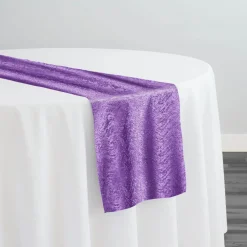 Twinkle Tensil Table Runner in Purple