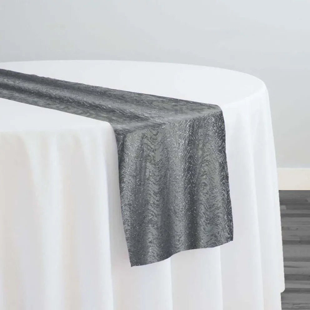 Twinkle Tensil Table Runner in Black