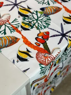 Under The Sea (Poly Print) Table Linen