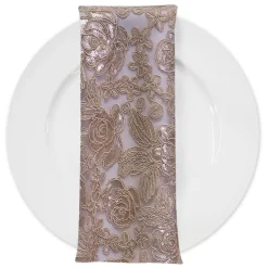 Valentina Lace (w/ Poly Lining) Table in Champagne