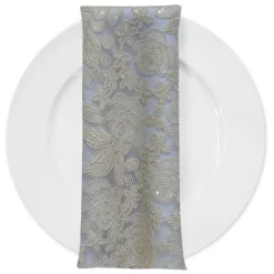 Valentina Lace (w/ Poly Lining) Table in Ivory
