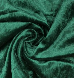 Velvet Spandex Banquet Chair Cover in Emerald Green
