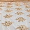 Venetian Lace (w/ Poly Lining) Table Napkin in Ivory