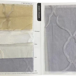 Vertigo Sheer Table Linen in Ivory
