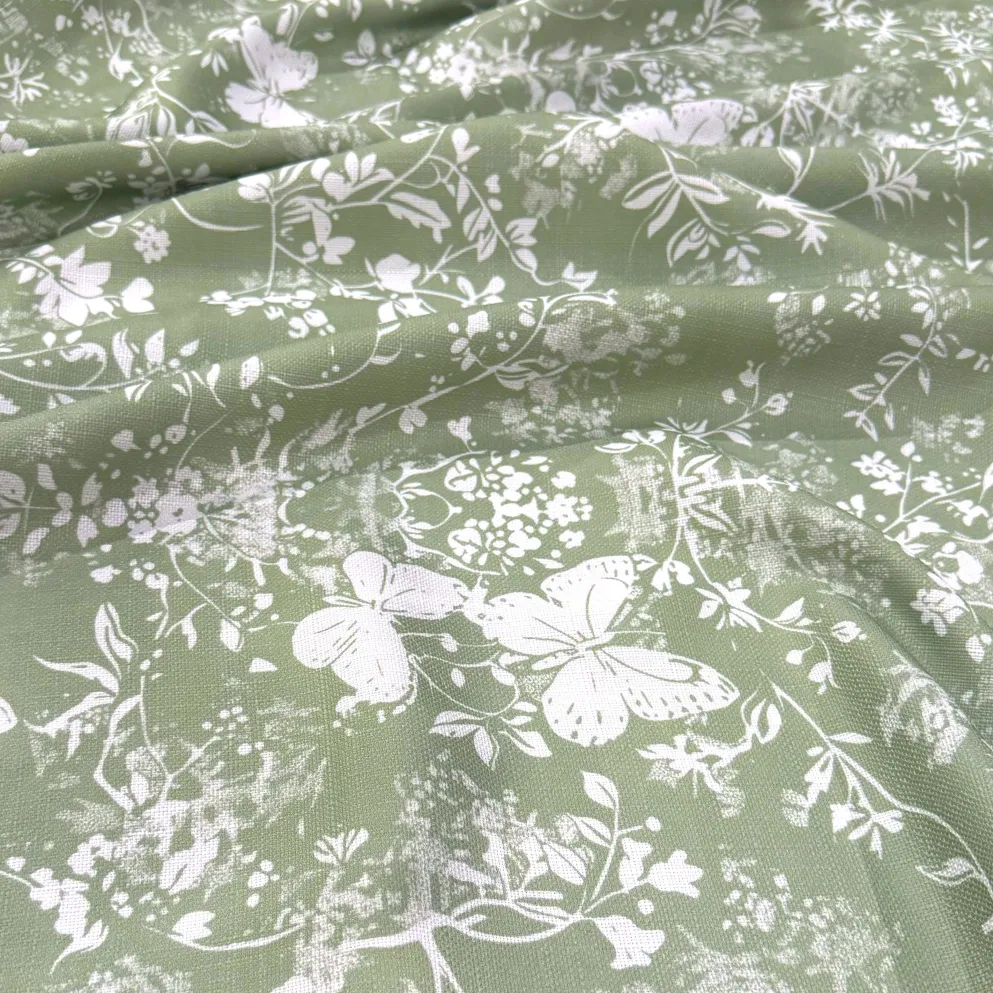 Vintage Butterfly (Slub Print) Table Linen