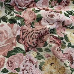 Vintage Canvas Rose Table Napkin