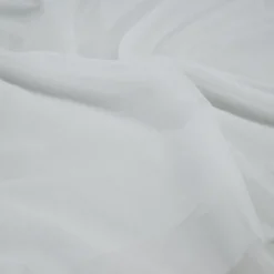 Voile Drapery Panel in White
