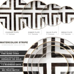 Watercolor Stripe Collection