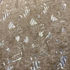 Zenya Sequins Table Linen in Champagne