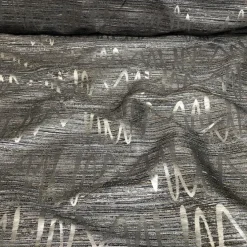 Zion Jacquard Table Runner in Silver