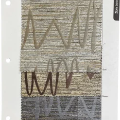 Zion Jacquard Table Runner in Gold